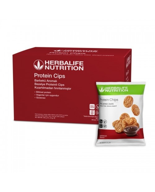 Barbekü Aromalı Protein Cips 10'lu Koli