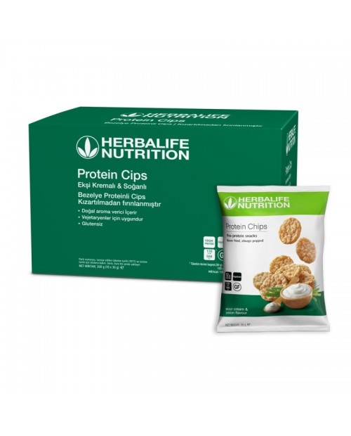 Ekşi Kremalı & Soğanlı Protein Cips 10'lu Koli