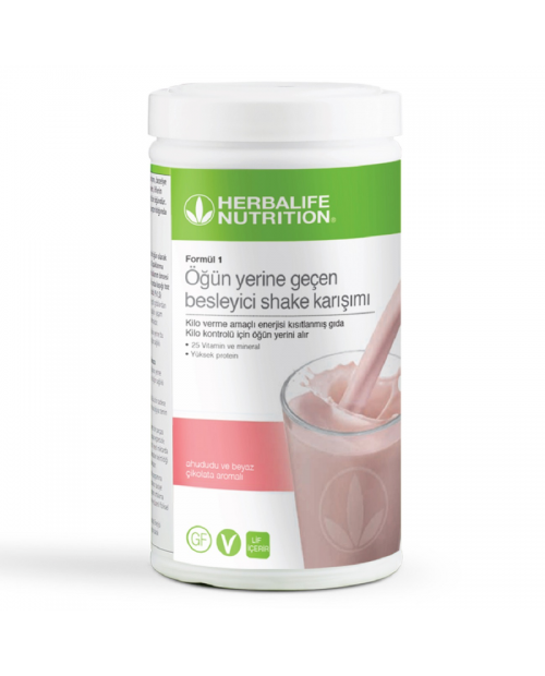 Formül 1 Besleyici Shake Karışımı Ahududu ve Beyaz Çikolata Aromalı