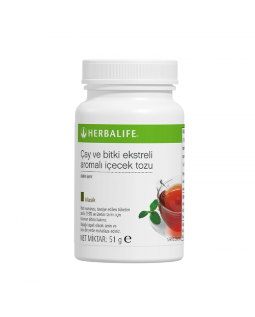 Çay ve Bitki Ekstreli Aromalı İçecek Tozu Klasik 51 g Çay ve Bitki Ekstreli Aromalı İçecek Tozu Klasik 51 g