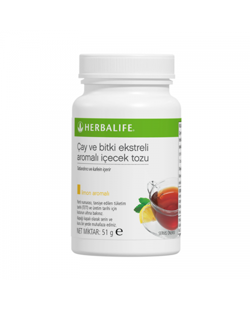 Çay ve Bitki Ekstreli Aromalı İçecek Tozu Limon Aromalı 51 g Çay ve Bitki Ekstreli Aromalı İçecek Tozu Limon Aromalı 51 g