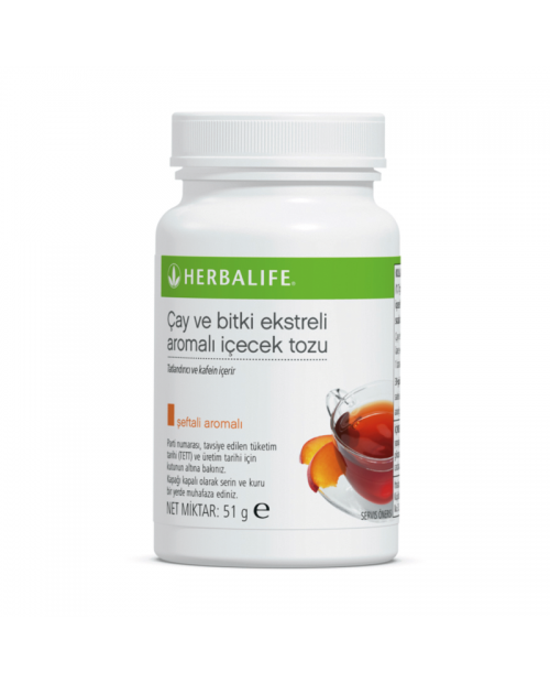 Çay ve Bitki Ekstreli Aromalı İçecek Tozu Şeftali 51 g Çay ve Bitki Ekstreli Aromalı İçecek Tozu Şeftali 51 g