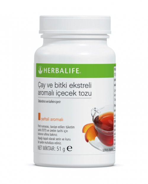 Çay ve Bitki Ekstreli Aromalı İçecek Tozu Şeftali 51 g Çay ve Bitki Ekstreli Aromalı İçecek Tozu Şeftali 51 g