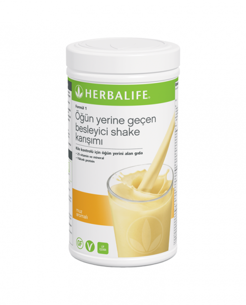 Formül 1 Besleyici Shake Karışımı Muz Aromalı 500 g Formül 1 Besleyici Shake Karışımı Muz Aromalı 500 g